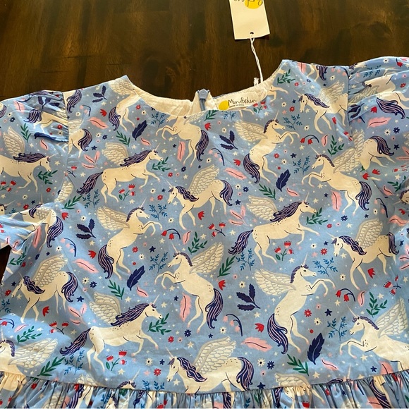 Mini Boden Unicorn Bow Party Dress - Picture 2 of 12